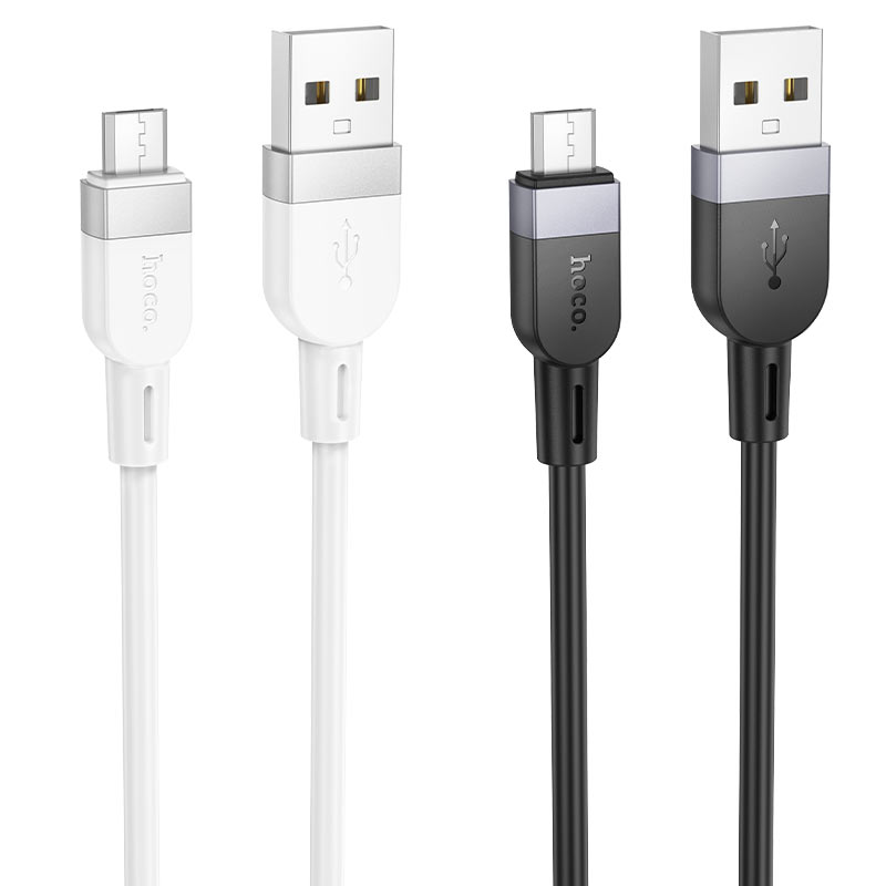 hoco x109 energy silicone charging data cable usba to musb colors