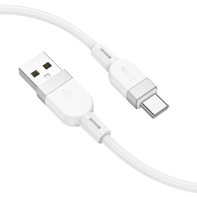 hoco x109 energy silicone charging data cable usba to usbc connectors