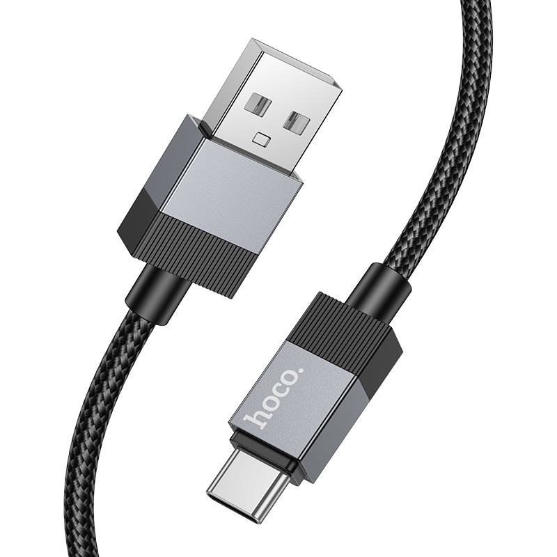 hoco x110 honorific charging data cable usba usbc connectors