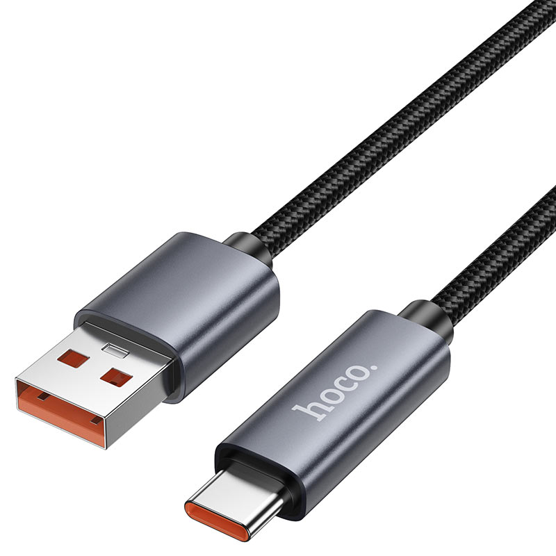 hoco x112 favor 5a charging data cable usba usbc connectors